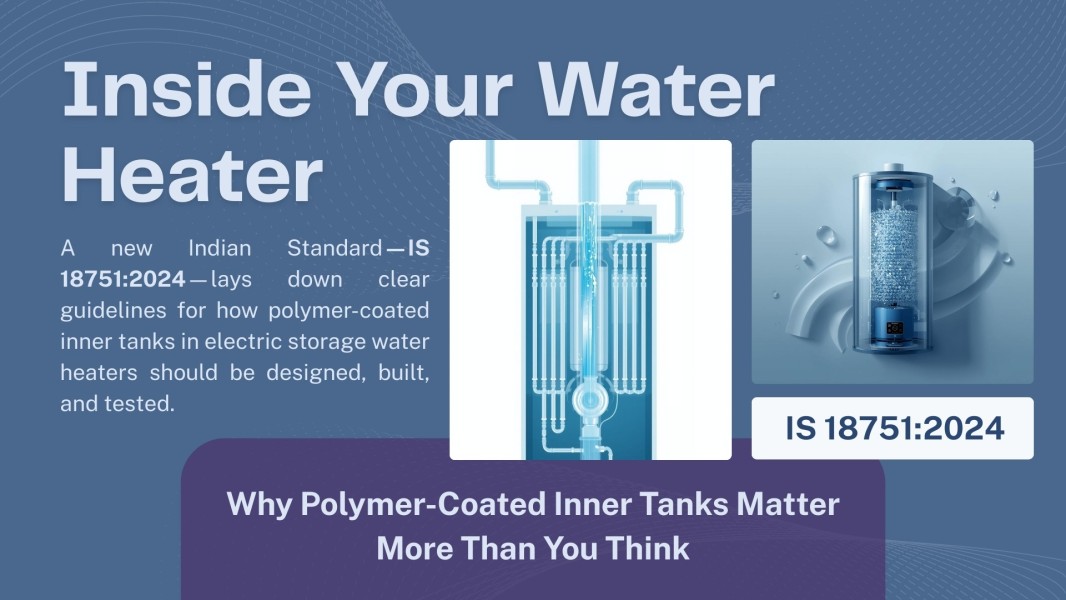  ISI mark for the water heater